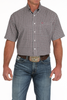 CINCH ARENAFLEX WHITE/BLACK PRINT - MENS SHIRT  - MTW1704150