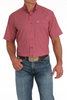 CINCH ARENAFLEX MEDALLION PRINT PINK - MENS SHIRT  - MTW1704151