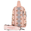 WRANGLER CROSSBODY SLING PINK - LADIES PURSES  - WG2205-210PK