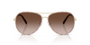 TORY BURCH PILOT MONOGRAM BROWN - SUNGLASS TORY BURCH  - 6114336013