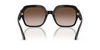 TORY BURCH OVERSIZED SQUARE LOGO BLACK - SUNGLASS TORY BURCH  - 7143U198813