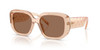 TORY BURCH T MONOGRAM GEOMETRIC BROWN - SUNGLASS TORY BURCH  - 7218U195473