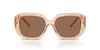TORY BURCH T MONOGRAM GEOMETRIC BROWN - SUNGLASS TORY BURCH  - 7218U195473