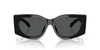 TORY BURCH KIRA RECTANGLE BLACK/DARK GREY - SUNGLASS TORY BURCH  - 7221U170987