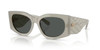 TORY BURCH KIRA RECTANGLE GREY GREEN - SUNGLASS TORY BURCH  - 7221U202587