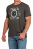 CINCH WESTERN CHARCOAL TEE - MENS TEE  - MTT1690678