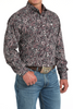 CINCH BLACK PAISLEY PRINT - MENS SHIRT  - MTW1105910