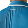 ARIAT WELDEDTEK FITTED BLUE SAPPHIRE - MENS POLO  - 10058731