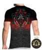 AMERICAN FIGHTER BELLVIEW BLACK MASS PRINT - MENS SHIRT  - FM15482