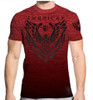 AMERICAN FIGHTER CROFTON CHERRY DARK - MENS SHIRT  - FM15622