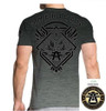 AMERICAN FIGHTER GRAFORD GREY PRINT - MENS SHIRT  - FM15627