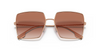 BURBERRY DAPHNE ROSE GOLD GRADIENT PINK - SUNGLASS BURBERRY  - 3133133713