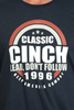 CINCH NAVY LEAD DON'T FOLLOW - MENS TEE  - MTT1690681