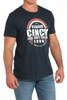CINCH NAVY LEAD DON'T FOLLOW - MENS TEE  - MTT1690681