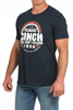 CINCH NAVY LEAD DON'T FOLLOW - MENS TEE  - MTT1690681