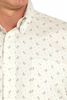 CINCH GRAY GEOMETRIC ROOSTER PRINT - MENS SHIRT  - MTW1105933