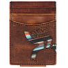 HOOEY HAWK LASER BROWN MONEY CLIP - ACCESSORIES WALLET  - RMC011-BRSP