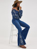 WRANGLER RETRO BAILEY FLARE MELODY - LADIES JEANS  - 112368254