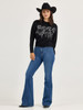 WRANGLER BE SPOKE HIGH RISE ELSIE FLARE - LADIES JEANS  - 112367573