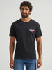 WRANGLER VIVAN LOS VAQUEROS JET BLACK - MENS TEE  - 112365306
