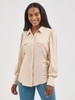 WRANGLER RETRO AMERICANA CREAM - LADIES SHIRT  - 112367278