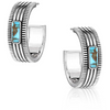 MONTANA SILVERSMITHS TURUQOISE SKY HOOP - ACCESSORIES JEWELRY EARRINGS - ER6111