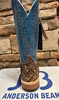 ANDERSON BEAN BOOT BIG BASS SKY BLUE AVATAR - BOOT MENS WESTERN - 341048