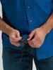 WRANGLER PERFORMANCE SNAPS BLUE - MENS SHIRT  - 112369424