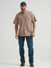 WRANGLER PERFORMANCE SNAP TAN - MENS SHIRT  - 112369444