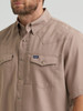 WRANGLER PERFORMANCE SNAP TAN - MENS SHIRT  - 112369444