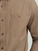 WRANGLER GEORGE STRAIT SOLID WALNUT - MENS SHIRT  - 112368207