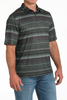 CINCH ARENAFLEX OLIVE STRIPE PRINT - MENS SHIRT  - MTK1863052
