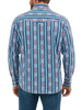 WRANGLER VINTAGE AMERICANA BLUE PRINT - MENS SHIRT  - 112368193