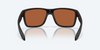 COSTA DEL MAR BROADBILL II MATTE BLACK GREEN - SUNGLASS COSTA DEL MAR  - 9120-07