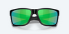 COSTA DEL MAR BROADBILL II MATTE BLACK GREEN - SUNGLASS COSTA DEL MAR  - 9120-07