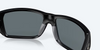 COSTA DEL MAR TAILFIN MATTE BLACK BLUE MIRRO - SUNGLASS COSTA DEL MAR  - 9113-08