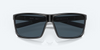 COSTA DEL MAR RINCON MATTE BLACK GRAY 580P - SUNGLASS COSTA DEL MAR  - 9018-38