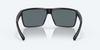 COSTA DEL MAR RICON MATTE BLACK BLUE MIRROR - SUNGLASS COSTA DEL MAR  - 9018-37