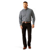 ARIAT COLSON CLASSIC NAVY PRINT - MENS SHIRT  - 10058765