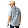 ARIAT PRO CAL LIGHT BLUE PLAID - MENS SHIRT  - 10058941
