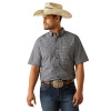 ARIAT PRO CASPIAN NAVY PLAID - MENS SHIRT  - 10058940