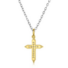 MONTANA SILVERSMITHS DORADO CROSS ZIRCONIA CRYSTALS - ACCESSORIES JEWELRY NECKLACE - NC6318