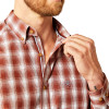 ARIAT CRUZ PRO SERIES BROWN PLAID - MENS SHIRT  - 10058972