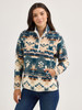 WRANGLER RETRO VINTAGE PULLOVER BLUE - LADIES SWEATSHIRT  - 112367283