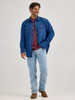 WRANGLER FLANNEL LINED WORK DENIM - MENS SHIRT  - 112367727
