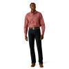 ARIAT TEAM PERL FITTED RED BEIGE - MENS SHIRT  - 10062255