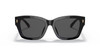 TORY BURCH BLACK WITH GREY SOLID - SUNGLASS TORY BURCH  - 7167U170987