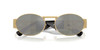 VERSACE MEDUSA DECO OVAL GOLD MIRROR - SUNGLASS VERSACE  - 2264100230