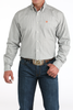 CINCH CREAM GEOMETRIC PRINT - MENS SHIRT  - MTW1105961