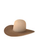RODEO KING OPEN CROWN 4 1/2" BRIM - HAT FELTS  - OC 7X TAN BELLY FELT